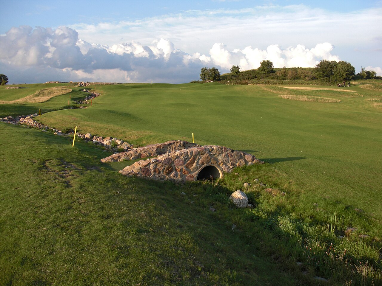 Golf scenery at Oxie GK.