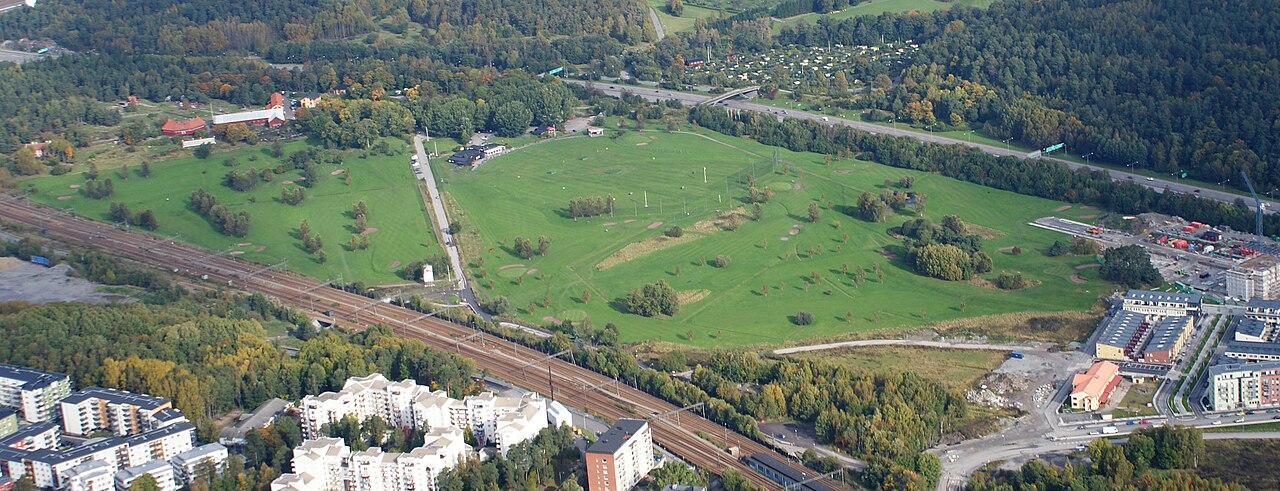 Golf scenery at Ulriksdals GK.