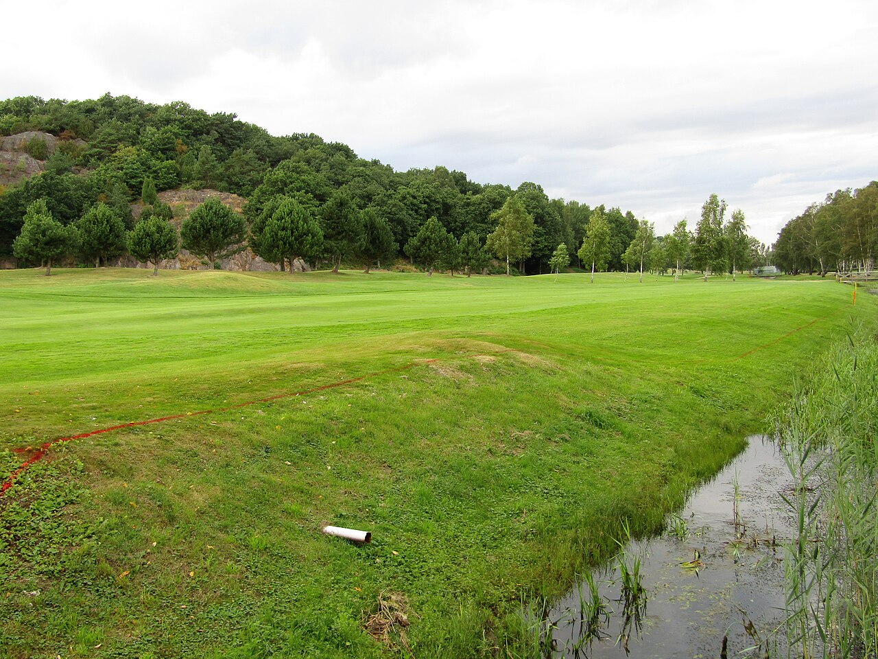 Golf scenery at Sankt Jörgen Park Golf.