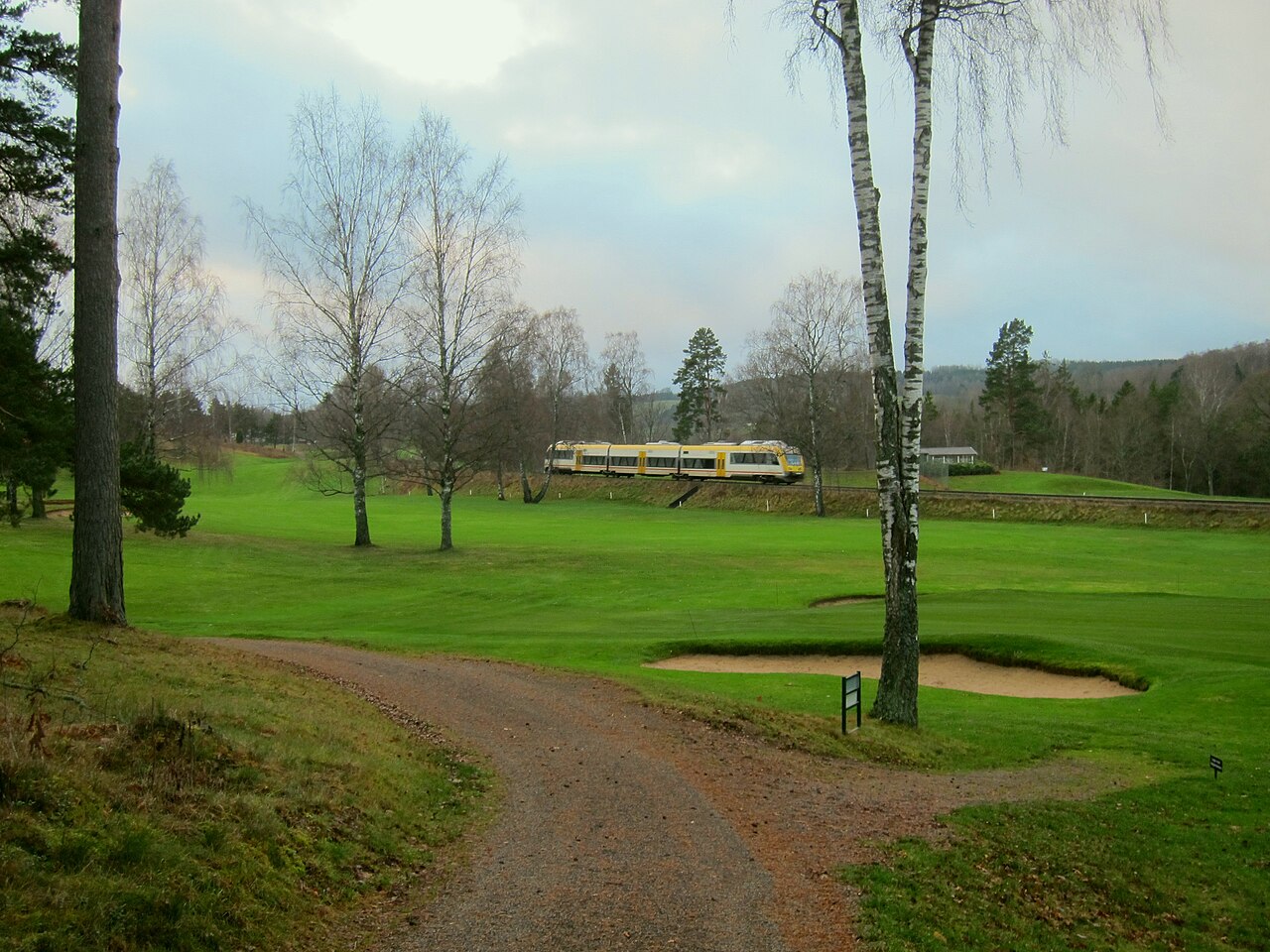 Platsmiljö vid Jönköpings GK.
